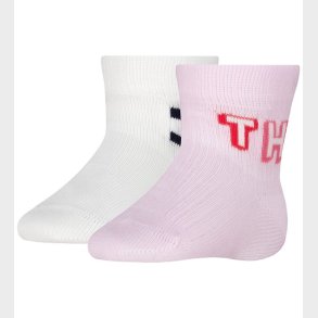 Tommy Hilfiger Str�mper - 2-pak - Pink