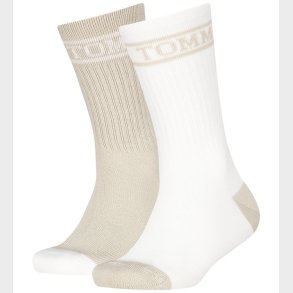 Tommy Hilfiger Str�mper - 2-pak - Sand