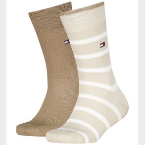 Tommy Hilfiger Str�mper - 2-pak - Sand