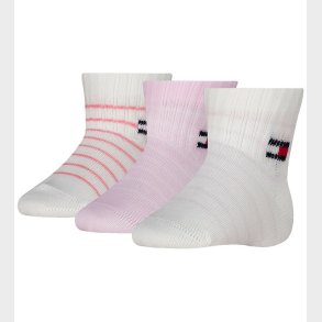 Tommy Hilfiger Str�mper - 3-pak - Pink