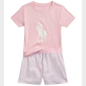 Polo Ralph Lauren Natt�j - Hvid/Carmel Pink