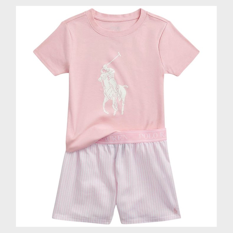 Polo Ralph Lauren Natt�j - Hvid/Carmel Pink