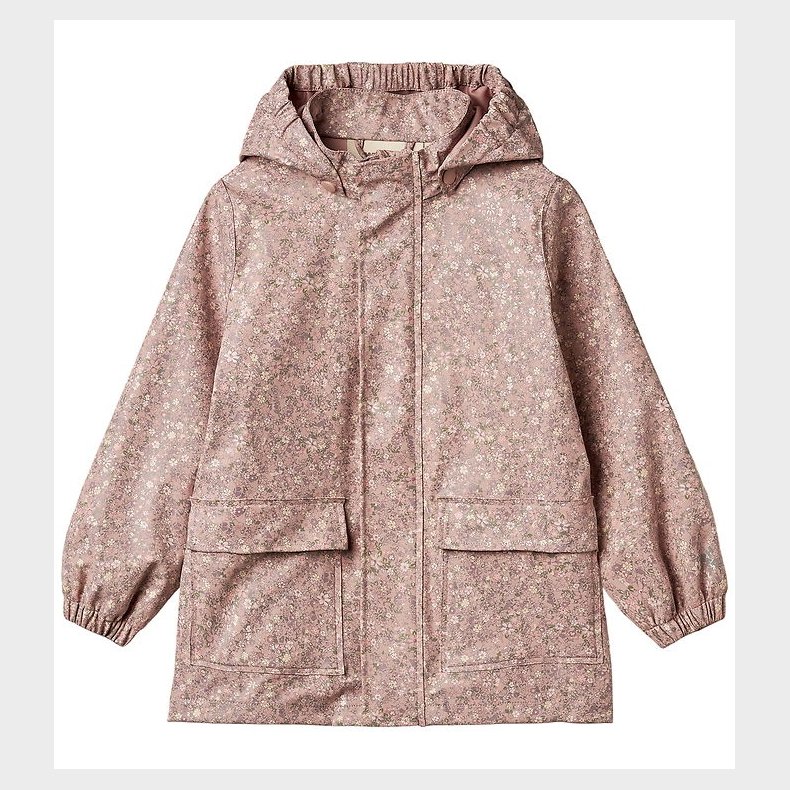 Wheat Regnjakke - PU - Ollo - Powder Flower Meadow