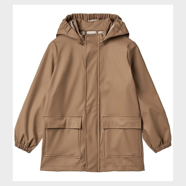 Wheat Regnjakke - PU - Ollo - Hazel