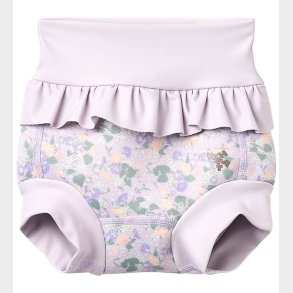 Wheat Blebadebukser m. Fl�ser - Rita - Purple Light Petunias