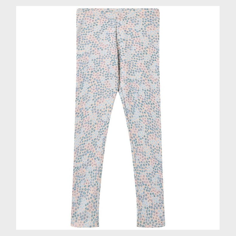 Wheat Leggings - Jules - Powder Blue Flowers