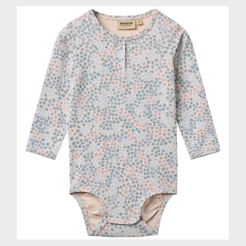 Wheat Body l/� - Liv - Powder Blue Flowers