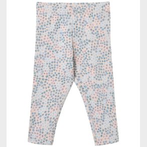 Wheat Leggings - Jules - Powder Blue Flowers
