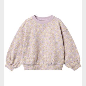 Wheat Sweatshirt - Lia - Lavender Daisies