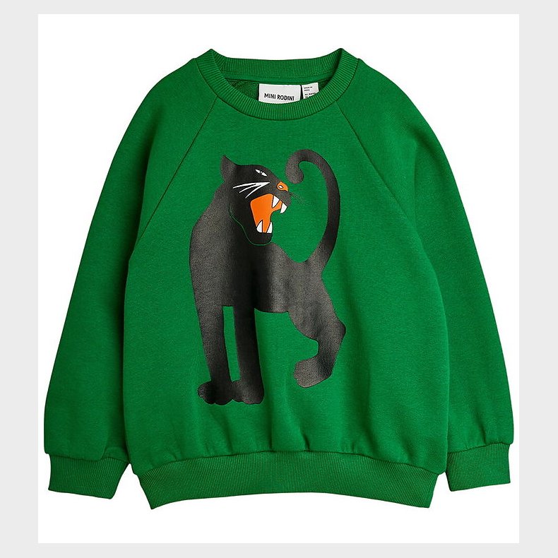 Mini Rodini Sweatshirt - Panther - Gr�n