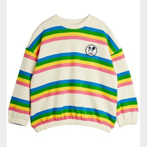 Mini Rodini Sweatshirt - Ritzratz Stripe - Multifarvet