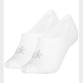 Calvin Klein Footies - 2-pak - Hvid