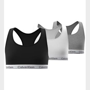 Calvin Klein Toppe - 3-pak - Sort/Gr�/Hvid