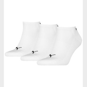 Puma Ankelstr�mper - 3-pak - Hvid