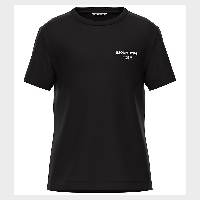 Bj�rn Borg T-shirt - Borg Essential - Black Beauty