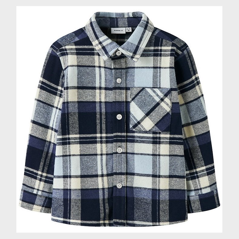 Name It skjorte - NmmDetul - Blue Fog