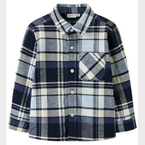 Name It skjorte - NmmDetul - Blue Fog