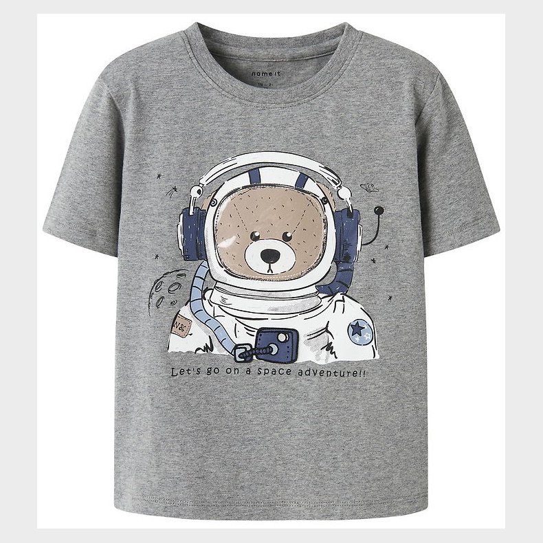 Name It T-shirt - NmmDilka - Grey Melange