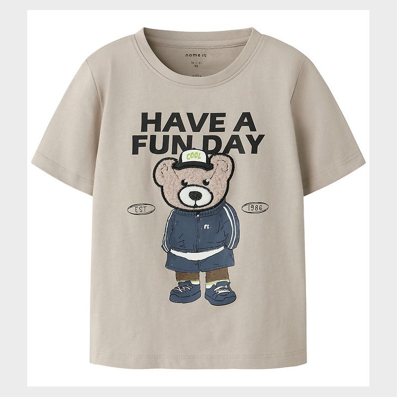 Name It T-shirt - NmmDilka - Chateau Gray