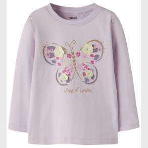 Name It Bluse - NmfDeppa - Lavender Fog