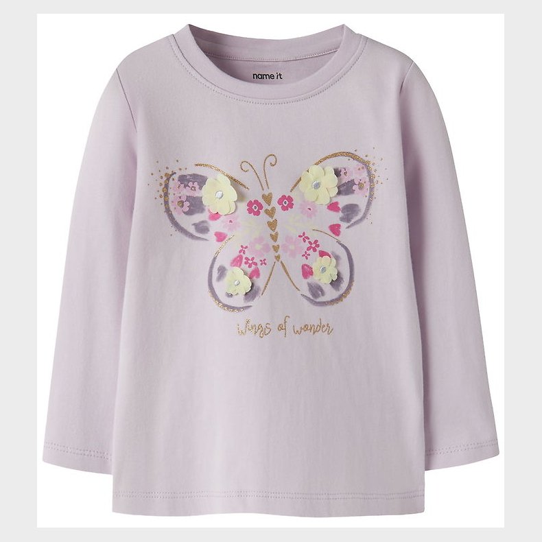 Name It Bluse - NmfDeppa - Lavender Fog