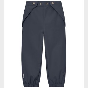 Mini A Ture Shoftshellbukser m. Fleece - MatAiano - Ombre Blue