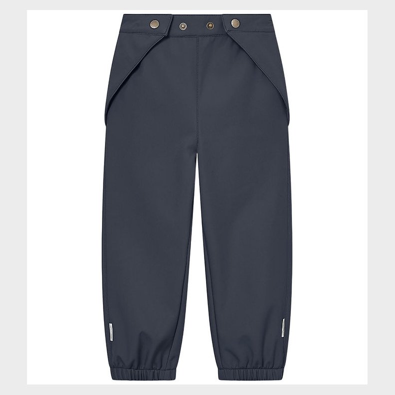 Mini A Ture Shoftshellbukser m. Fleece - MatAiano - Ombre Blue