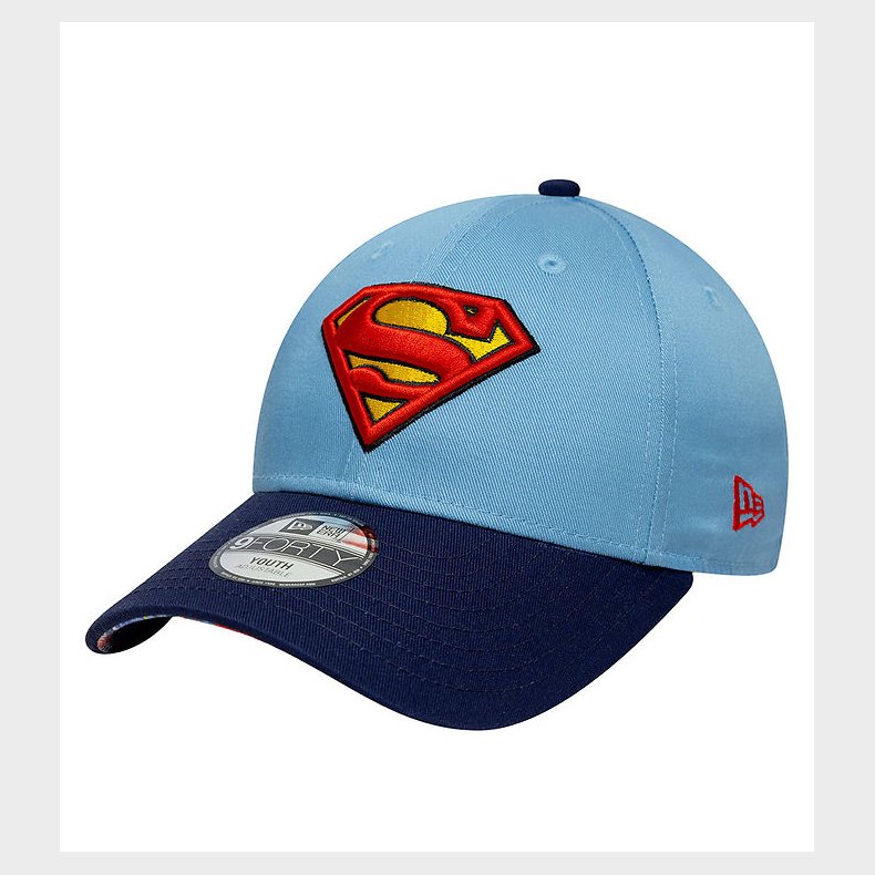 New Era Kasket - 9Forty - Superman - pastel Blue