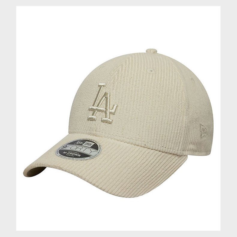 New Era Kasket - Fl�jl - 9Forty - Dodgers - Light Beige