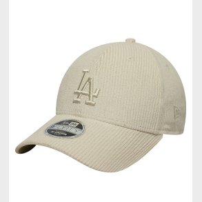New Era Kasket - Fl�jl - 9Forty - Dodgers - Light Beige