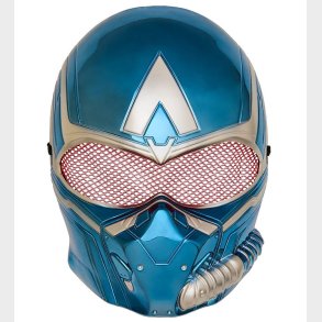 Rubies Udkl�dning - Captain America Metallic Maske