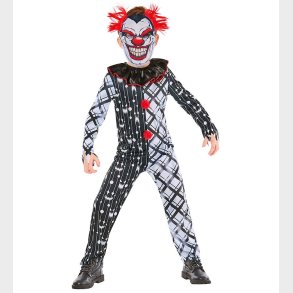 Rubies Udkl�dning - Monocrome Sinister Clown