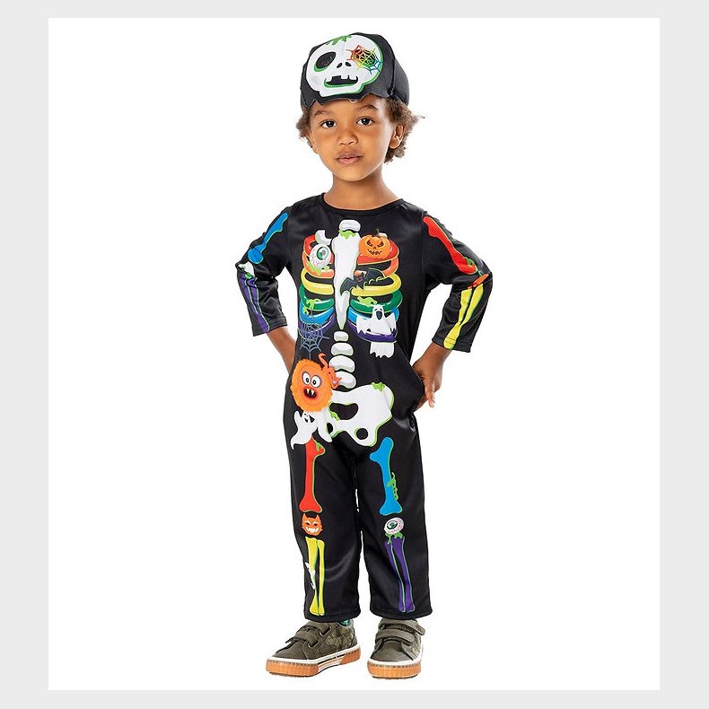 Rubies Udkl�dning - Mini Bones Skeleton