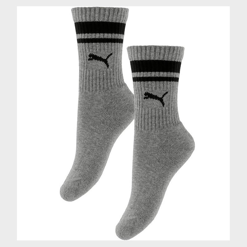 Puma Str�mper - 2-pak - Grey Melange