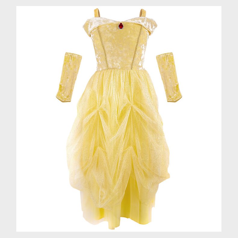 Great Pretenders Udkl�dning - Velvety Princess Gown - Soft Yello