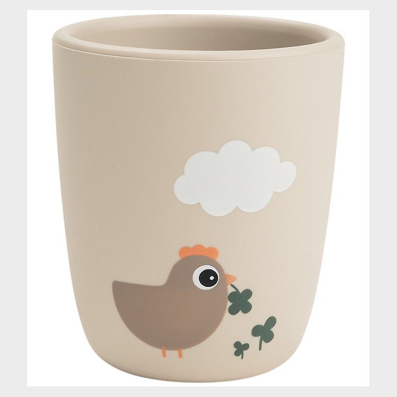 Done by Deer Mini Kop - Silikone - Tiny Farm - Sand