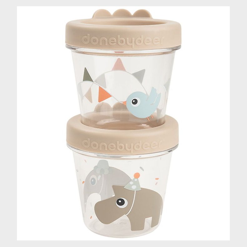 Done by Deer Babymad B�tter - 2-pak - Celebration - Sand