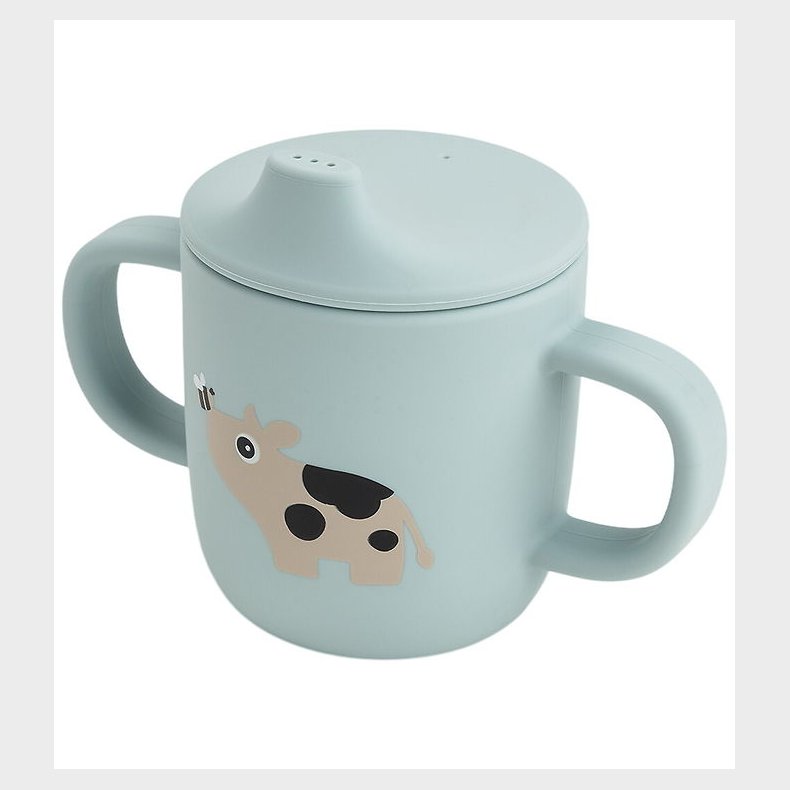 Done by Deer Tudkop m. H�ndtag - Silikone - Tiny Farm - Bl�