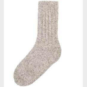 Joha Str�mper - Uld - Strik - Grey