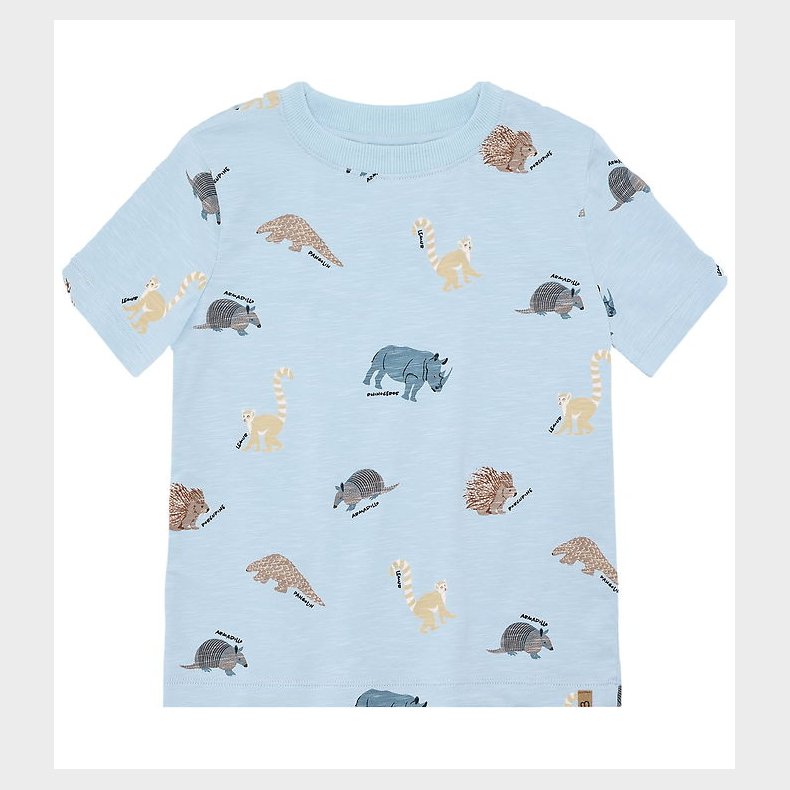 Minymo T-shirt - AOP - Niagara Mist