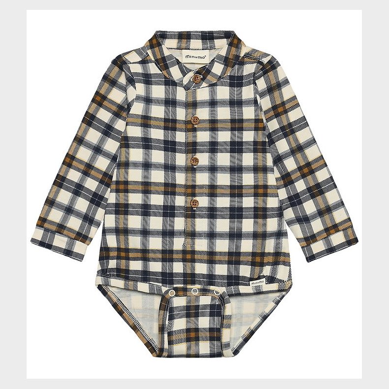 Minymo Body l/� - AOP - White Swan