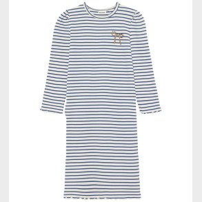 Minymo Kjole - Rib - Dutch Blue