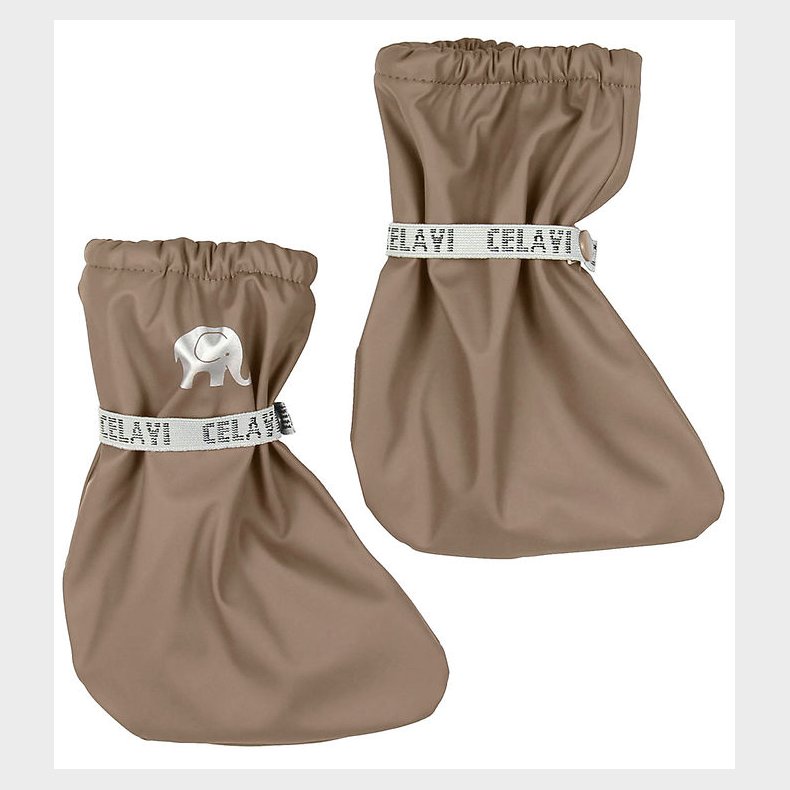 CeLaVi Overtr�kssko m. Fleece - PU - Fungi