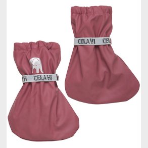 CeLaVi Overtr�kssko m. Fleece - PU - Rose Wine