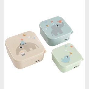 Done by Deer Madkasse - 3-pak - Celebration - Sand