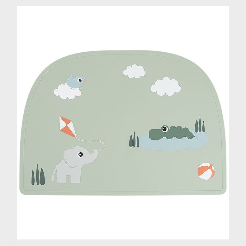 Done by Deer D�kkeserviet - Silikone - Playground - Gr�n
