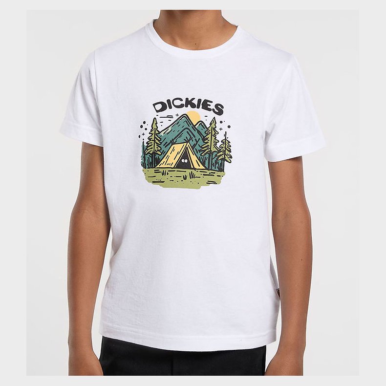 Dickies T-shirt - Camp Graphic - White
