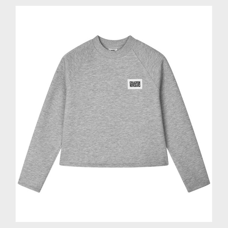 Mads N�rgaard Sweatshirt - Alia - Grey Melange