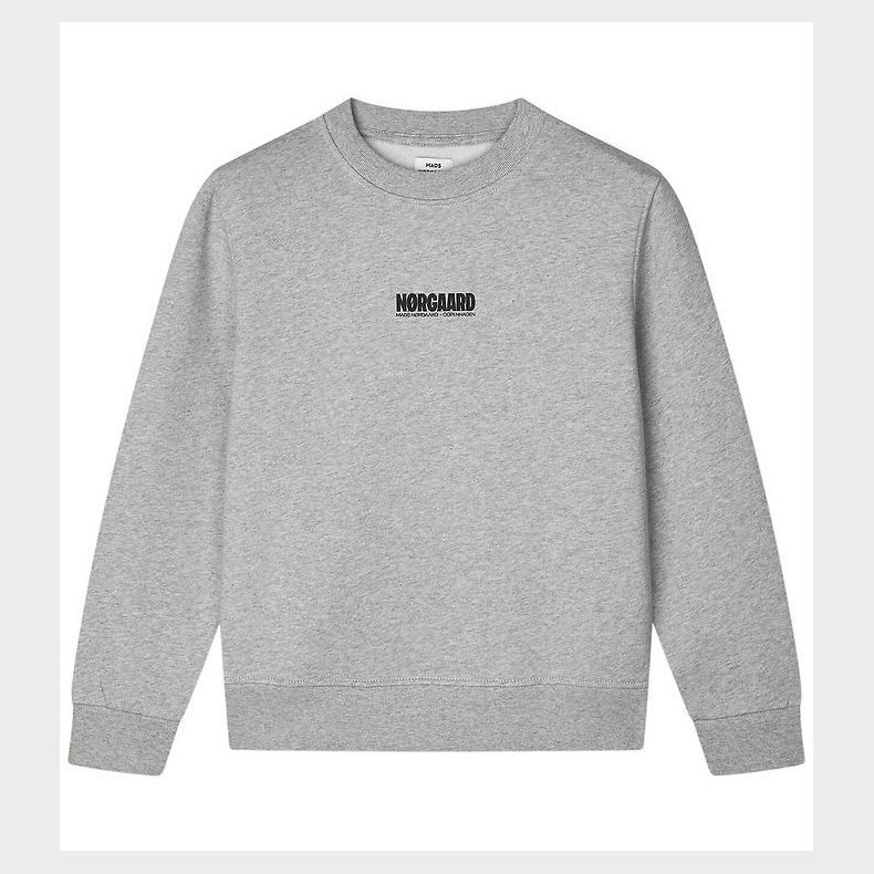 Mads N�rgaard Sweatshirt - Solo - Grey Melange