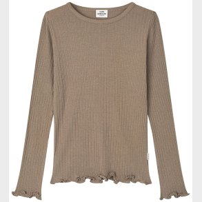 Mads N�rgaard Bluse - Pointella Trudy - Walnut